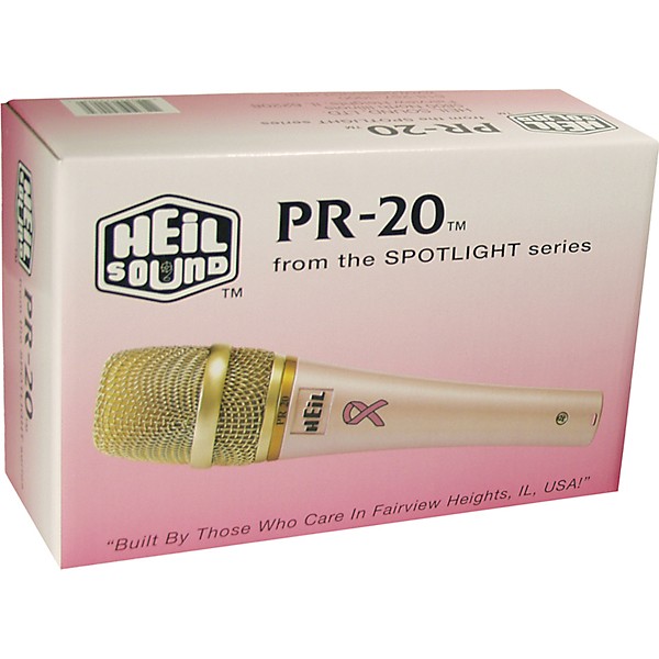 Heil Sound PR-20P Pink Pearl Special Edition Handheld