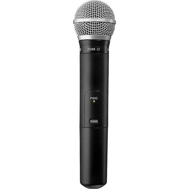 Shure PGX2/PG58 Handheld Transmitter Band H6 | Guitar Center