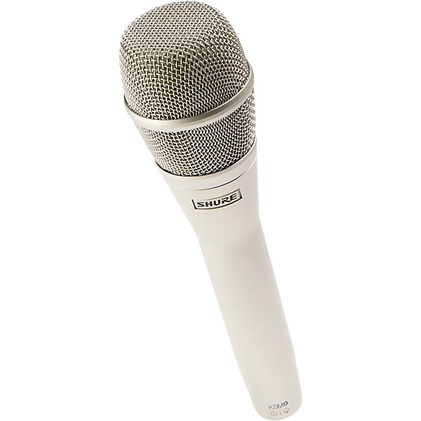 Open Box Shure KSM9 Dual Diaphragm Performance Condenser Microphone Level 1 Champagne
