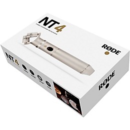 Open Box RODE NT4 Dual-Element Stereo Microphone Level 1