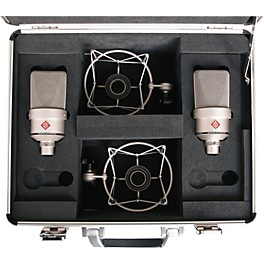 Neumann TLM 103 Anniversary Stereo Microphone Pair Matte B... Neumann TLM 103 Anniversary Stereo Microphone Pair Satin Nickel