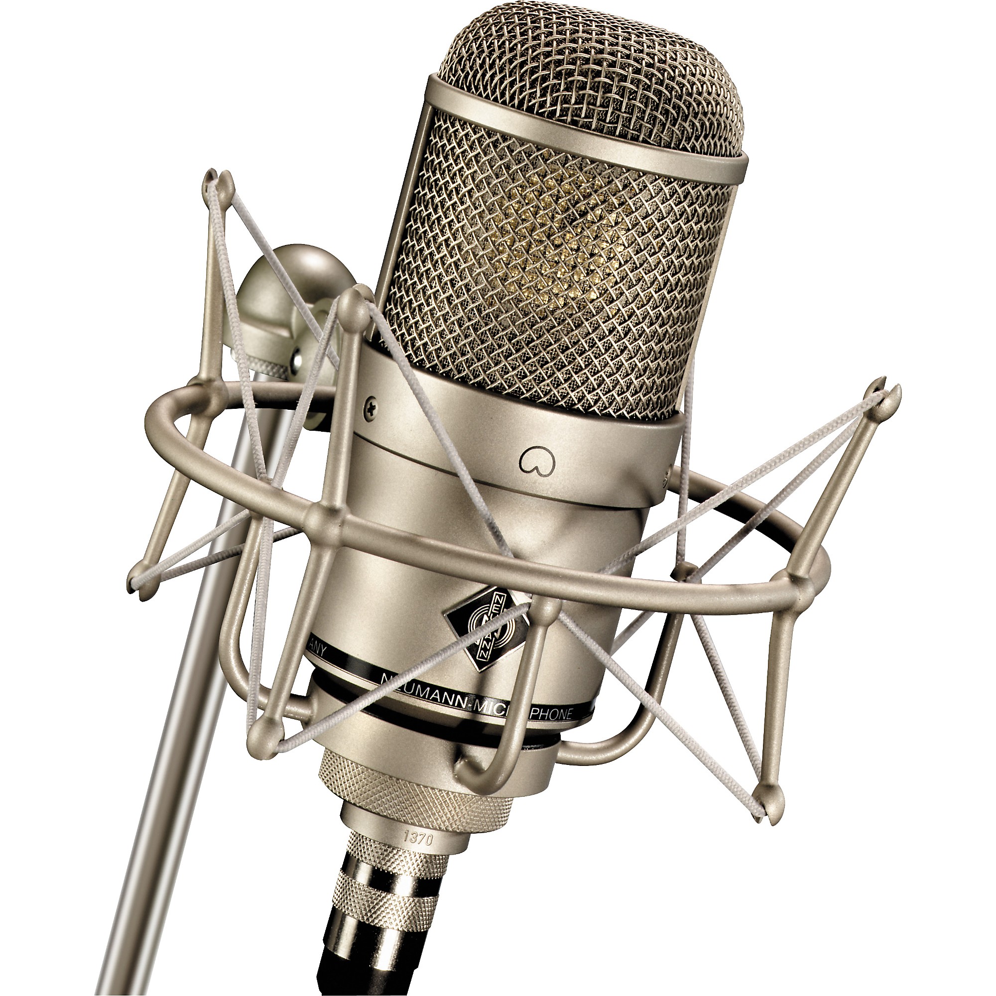 ミュージック MEDE Neumann M 147 Tube Condenser Microphone Nickel | Guitar Center
