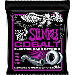 Ernie Ball 2731 Cobalt Power Slinky Electric Bass Strings