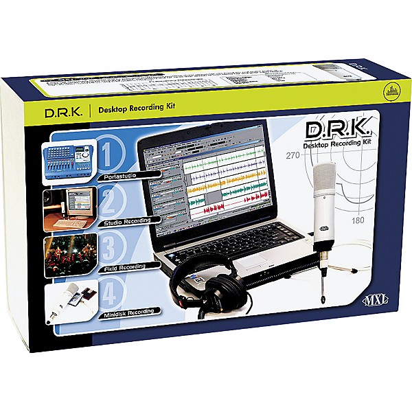 MXL Desktop Recording Kit White PC