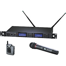 Audio-Technica AEW-5314 Artist Elite Dual Receiver Handheld Wireless System Band D