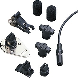 Open Box Audio-Technica AT898 Subminiature Cardioid Condenser Lavalier Microphone Level 1