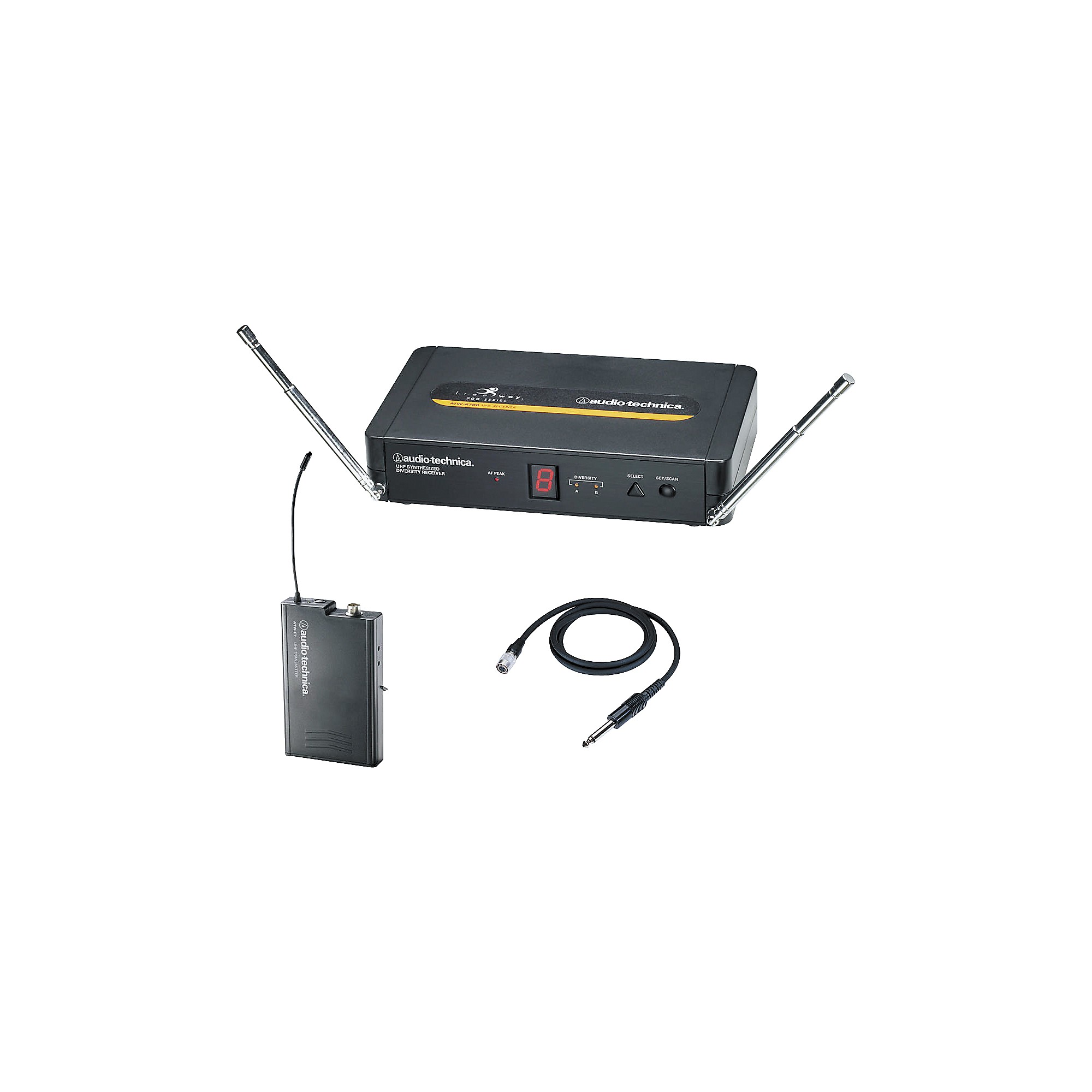 Audio-Technica ATW-701 700 Series UHF Guitar Wireless System