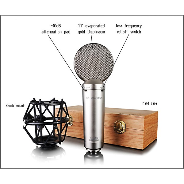 Open Box M-Audio Solaris Large-Diaphragm Multi-Pattern Condenser Microphone Level 1