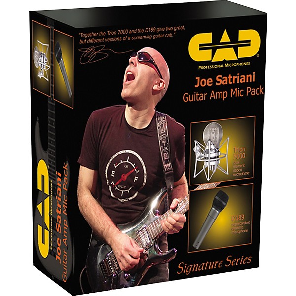 CAD Joe Satriani Guitar Amp Mic Pack | Guitar Center