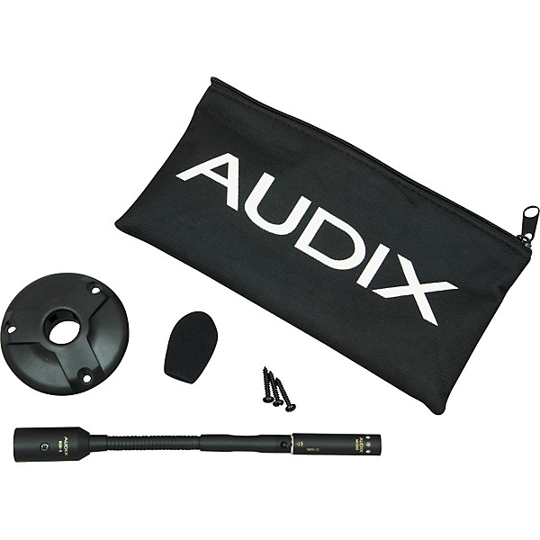 Audix MicroPod 6" Gooseneck with M1250B Cardioid Microphone