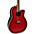 Ovation 2771AX Pro Series Standard Balladeer Deep Contour Acoustic-Electric Guitar Cherry Burst