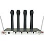 Open Box Nady 401X Quad WHT Handheld VHF Wireless Microphone System Level 1 Set A thumbnail