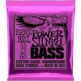 Ernie Ball 2831 Slinky Round Wound Power Bass Strings