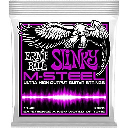 Ernie Ball 2920 M-Steel Power Slinky Electric Guitar Strings