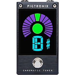 Open Box Pigtronix 2NR Chromatic Pedal Tuner Level 1 Black