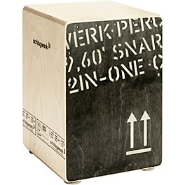Open Box Schlagwerk 2inOne Snare Cajon Level 1 45 cm Black