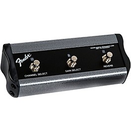 Blemished Fender 3-Button Channel Gain Reverb Footswitch Level 2  197881316938