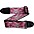 Levy's 3" Stained Glass Polypropylene Guitar Strap Pink