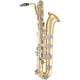 Open Box Selmer 300 Series Baritone Saxophone Level 1 Lacquer Nickel Plated Keys