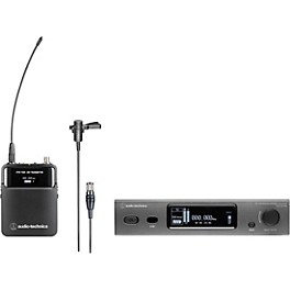 Audio-Technica 3000 Series  (4th Gen)  Network Enabled UHF Wireless with AT831cH Cardioid Condenser Lavalier Micr... Band EE1
