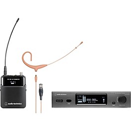 Audio-Technica 3000 Series (4th Gen) Network Enabled UHF Wireless with BP892xcH-TH MicroSet Omnidirectional Conde... Band DE2
