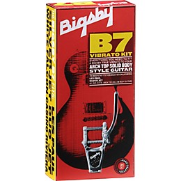 Open Box Bigsby B7 Vibrato Kit - Arch Top Solid-Body Guitars Level 1 Chrome