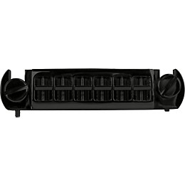 TonePros Wraparound PRS Santana Bridge with Locking Studs Black