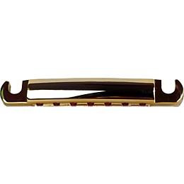 TonePros 7-String Metric Stop Tailpiece Gold