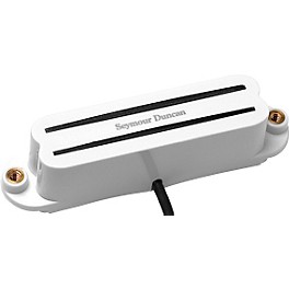 Seymour Duncan SHR-1 Hot Rails Strat ... Seymour Duncan SHR-1 Hot Rails Strat Single-Coil-Sized Humbucker Pickup White Bridge