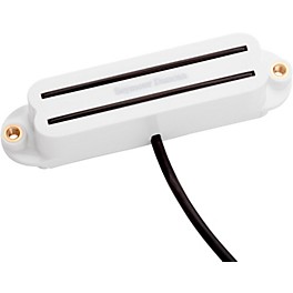Seymour Duncan SHR-1 Hot Rails Single-Coil Sized Humbucker Pickup White Neck