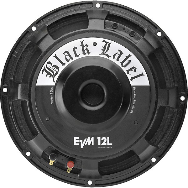 Electro-Voice EVM-12L Black Label 12" Speaker 16 ohms