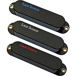 Open Box Lace Sensor Blue-Silver-Red 3-Pack S-S-S Pickup Set Level 1 Black