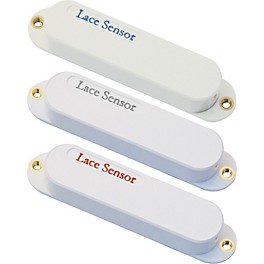 Lace Sensor Blue-Silver-Red 3-Pack S-S-S Pickup Set White Lace Sensor Blue-Silver-Red 3-Pack S-S-S Pickup Set White