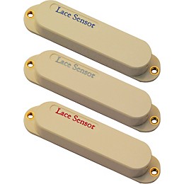 Lace Sensor Blue-Silver-Red 3-Pack S-S-S Pickup Set Cream