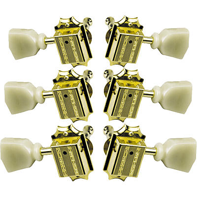 Gibson Vintage Gold Machine Heads With Pearloid Buttons for sale