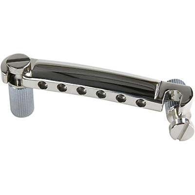 Gibson Tailpiece Stop Bar Nickel for sale