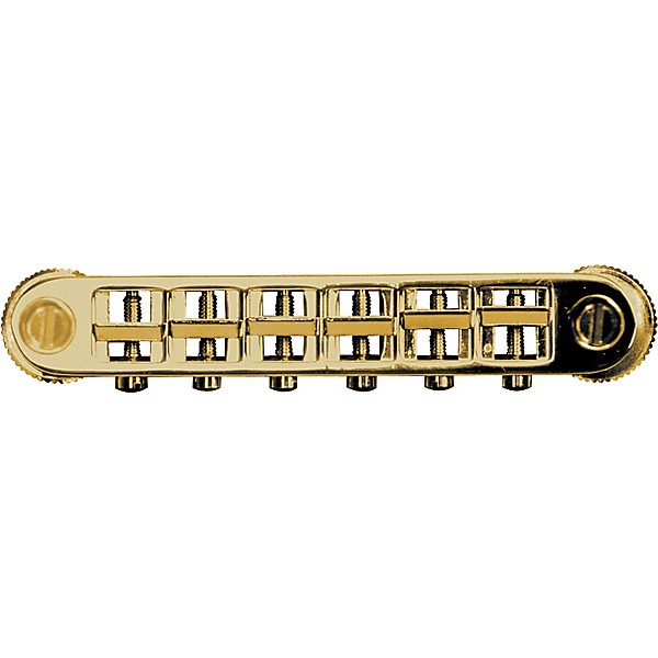 Open Box TonePros Metric Locking Tune-O-Matic Bridge (large posts) Level 1 Gold