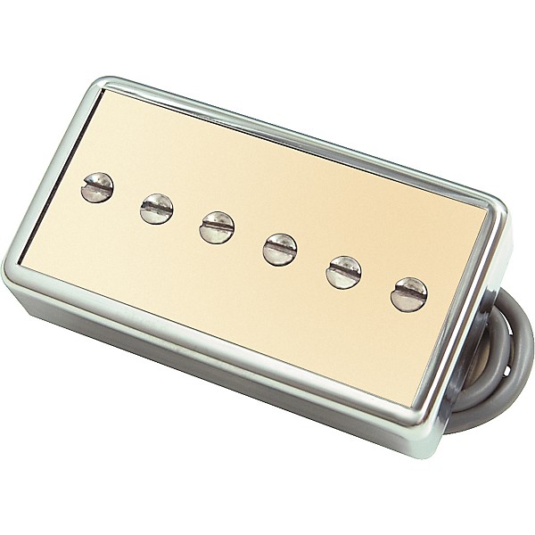 Gibson P-94T Humbucker-Sized P-90 Single-Coil Pickup Cream Gold Cover