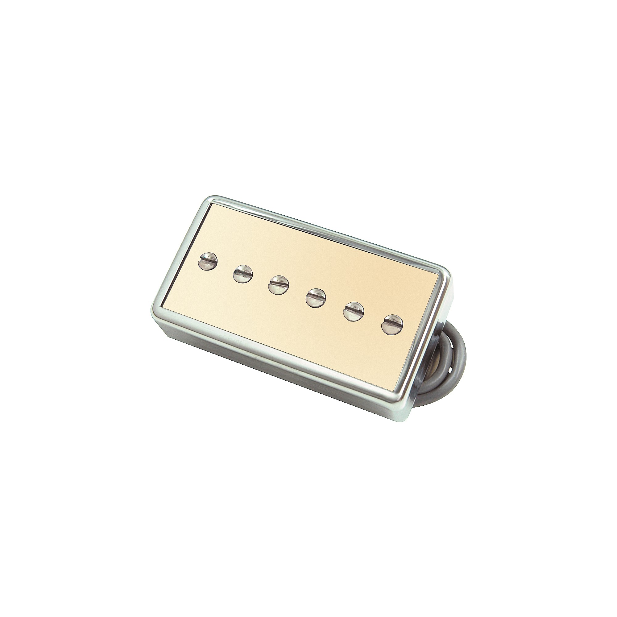 Gibson P-94R Humbucker Sized P-90 Single Coil Pickup Black Chrome Cover