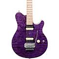 Ernie Ball Music Man 30th Anniversary Axis Electric Guitar - Translucent Purple Quilt