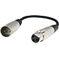 Open Box Hosa 5-Pin Male XLR to 3-Pin Female XLR DMX-512 Adaptor Cable Level 1  6 in. thumbnail