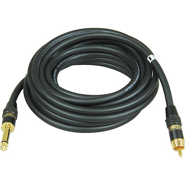 Monster Cable StudioLink 1/4" to RCA Interconnect 2 m