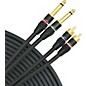 Monster Cable StudioLink RCA to 1/4" Interconnect Cable Pair 2 m thumbnail