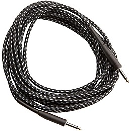 Musician's Gear Tweed 1/4" Straight-Straight Instrument Cable Black 20 ft.