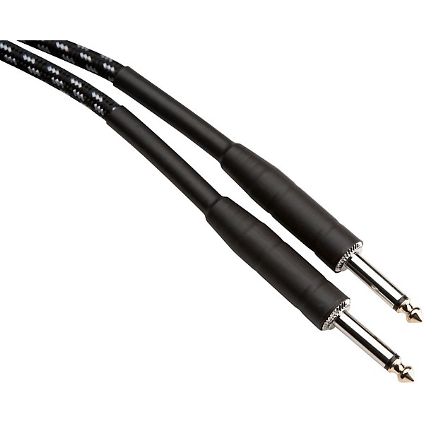 Musician's Gear Tweed 1/4" Straight-Straight Instrument Cable Black 20 ft.