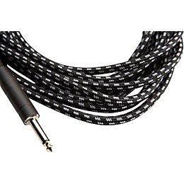 Musician's Gear Tweed 1/4" Straight-Straight Instrument Cable Black 20 ft.