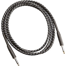 Musician's Gear Tweed 1/4" Straight-Straight Instrument Cable Black 10 ft.