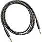 Musician's Gear Tweed 1/4" Straight-Straight Instrument Cable Black 10 ft. thumbnail