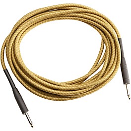 Musician's Gear Tweed 1/4" Straight-Straight Ins... Musician's Gear Tweed 1/4" Straight-Straight Instrument Cable Gold 20 ft.