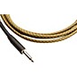 Musician's Gear Tweed 1/4" Straight-Straight Instrument Cable Gold 10 ft.